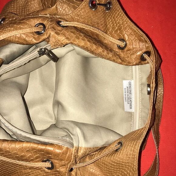 BORSE IN PELLE GENUINE LEATHER MADE IN ITALY WOMEN BAG - Picture 12 of 14